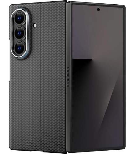 Samsung Galaxy Z Fold7 Carbon Shield Case - Black (CAD Version